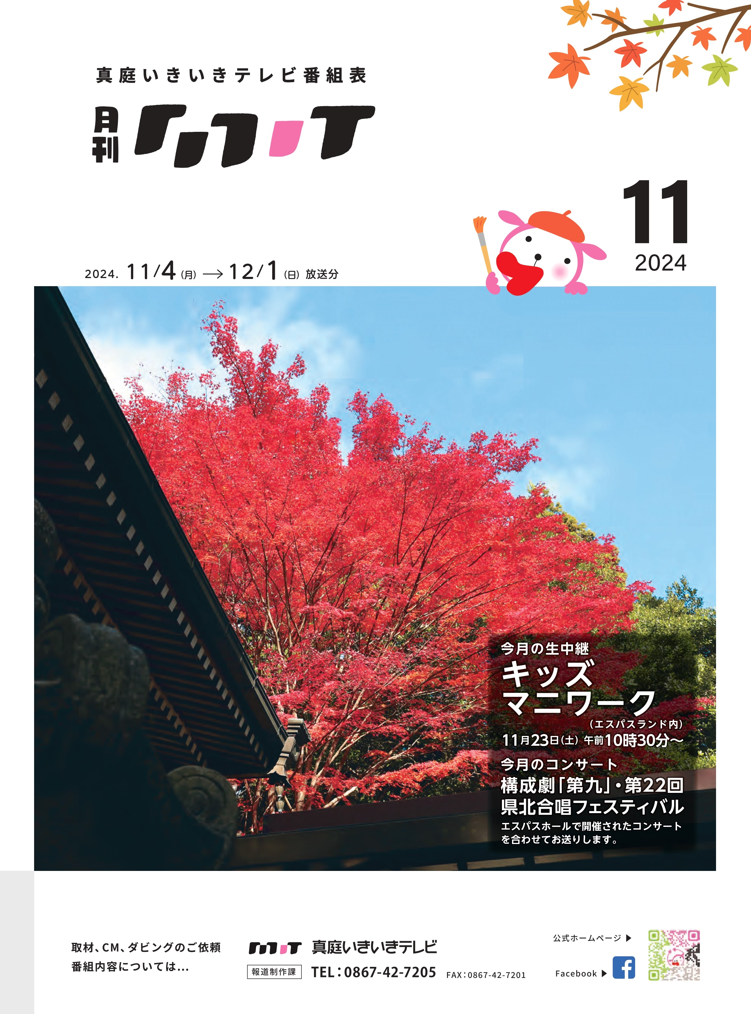 番組表　2024年11月
